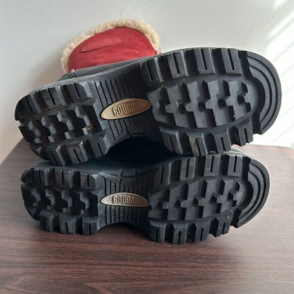 Cougar Aquahiker Suede Rubber Snow Winter Boots Sz 6 - Picture 7 of 7